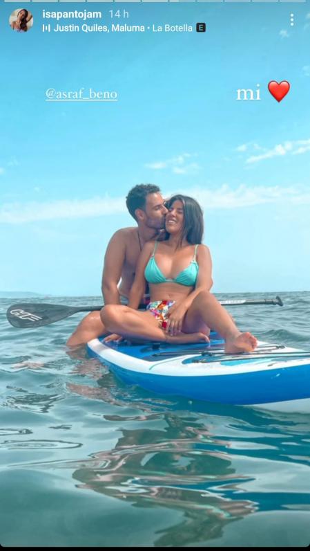 Isa Pantoja y Asraf Beno