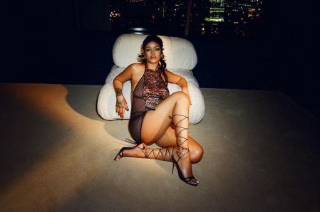 Rihanna en el desfile Savage x Fenty Vol.3