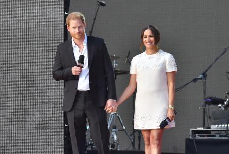 Meghan Markle y el príncipe Harry
