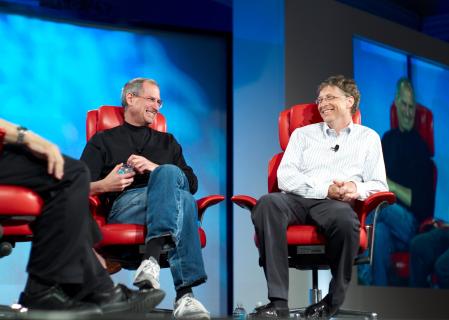 Steve Jobs y Bill Gates: dos formas de vestir