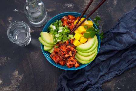 Branded Content poke salmon