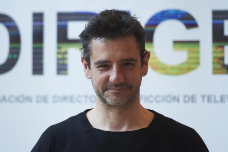 El actor Antonio Hortelano durante un acto de la 