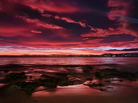 Supercandilazo en Roses.