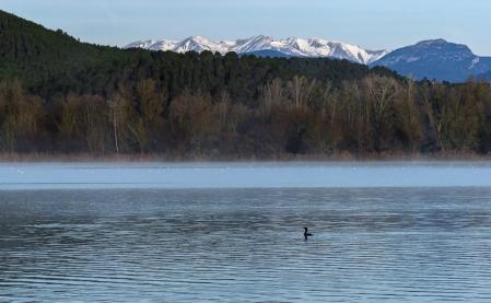 El lago de Banyoles.