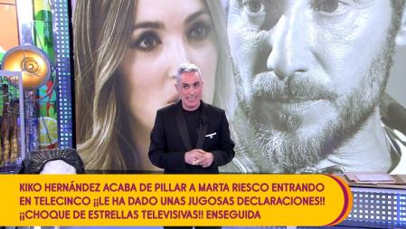 Kiko Hernández aportó nuevos datos sobre la relación entre Antonio David Flores y la periodista Marta Riesco.