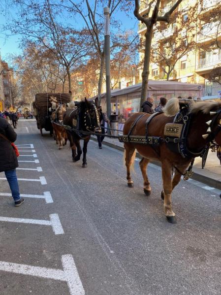 Los Tres Tombs han vuelto a las calles de Sant Andreu.