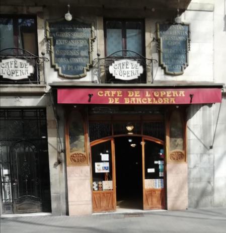 Comercio singular de la ciudad de Barcelona.