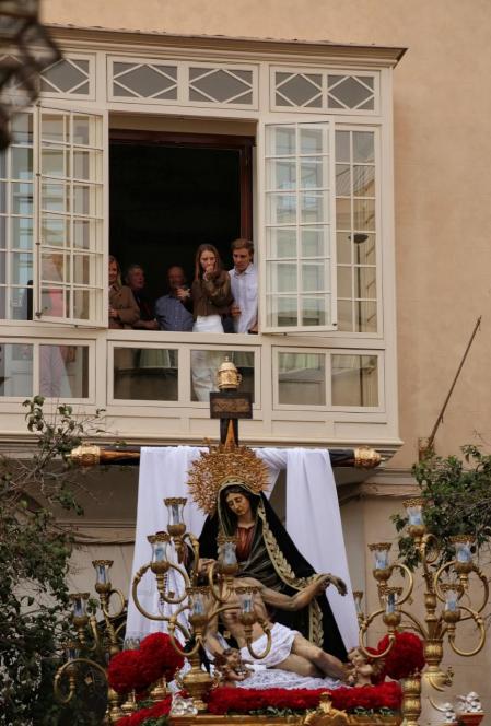 Viernes Santo en la plaza de Sant Francesc.