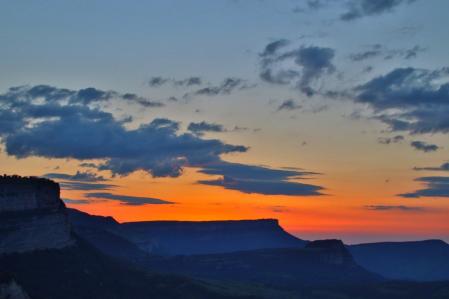 Amanecer en Tavertet.