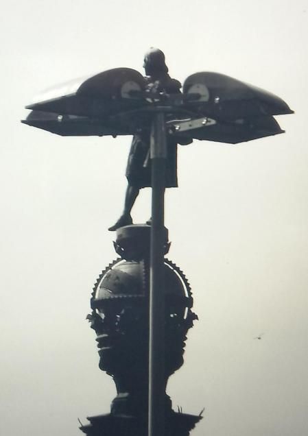 Estatua de Colón en Barcelona.