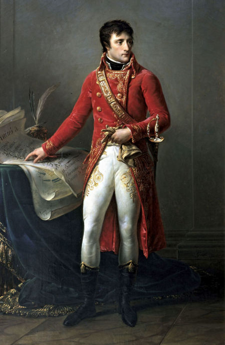 Napoleón como primer cónsul de Francia.
