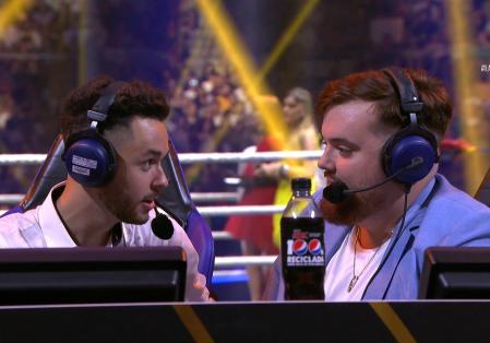 Ibai y TheGrefg durante La Velada del Año II