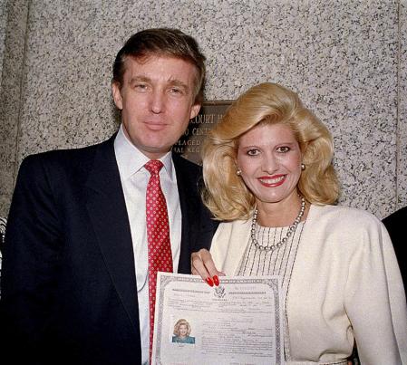 Donald e Ivana Trump, en una imagen de archivo