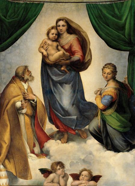 'La Madonna Sixtina' de Rafael