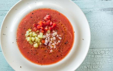 El gazpacho es una de las recetas más consumidas del verano en España