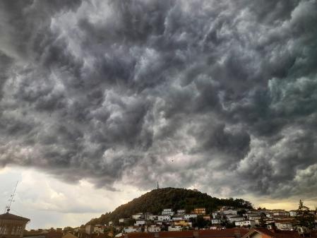 Tormenta en Olot