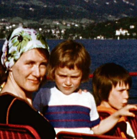 La escritora Annie Ernaux en una imagen de 'The super 8 years'