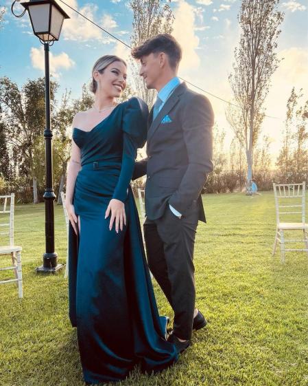 La cantante María Isabel junto a Jesús Marchena