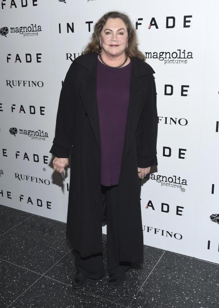 La actriz Kathleen Turner en la 'premiere' de 'In the Fade', en 2017