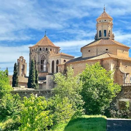 Camino a la paz de Poblet.