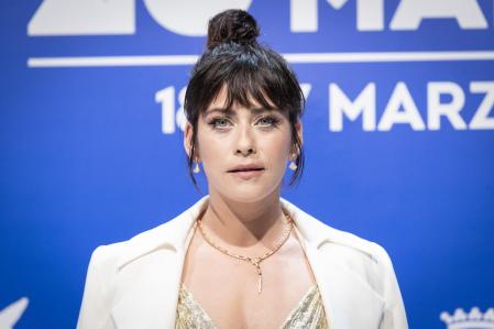 Actress Maria Leon at photocall for the 25 edition of Malaga Film Festival in Malaga on 19 March 2022.