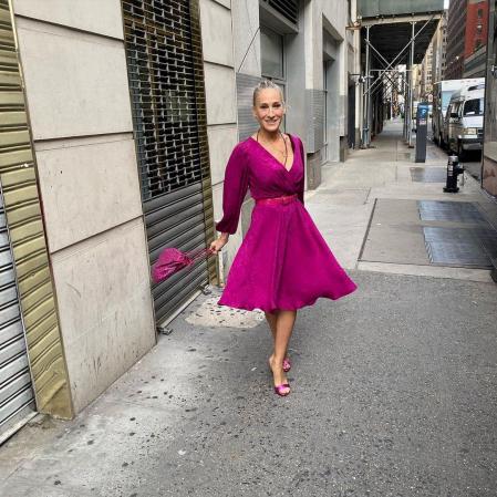 Sarah Jessica Parker en el papel de Carrie Bradshaw