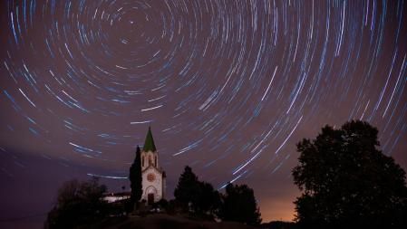 Noche de Oriónidas en Manlleu.