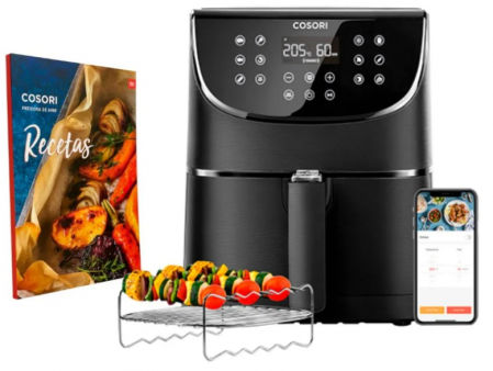 Cosori Smart Chef Edition Freidora de Aire 5.5L Negra