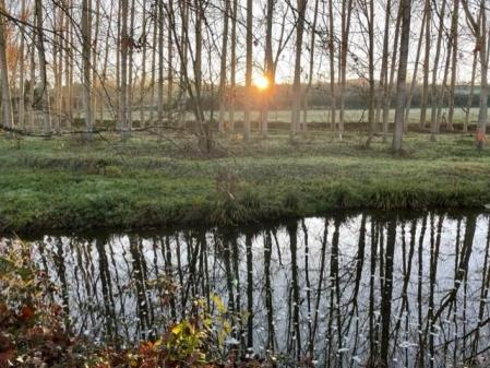 Paisajes del río Ges.