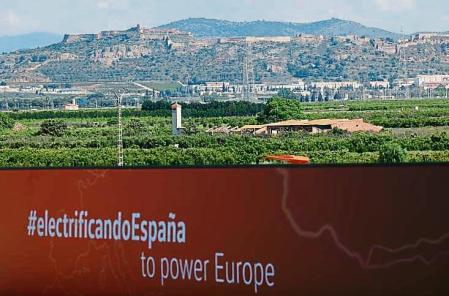 Terrenos en el término municipal de Sagunto donde donde el Grupo Volkswagen y Seat anunciaron la construcción de la nueva gigafactoría de baterías para coches eléctricos. 