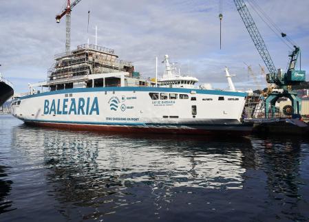 El ‘Cap de Barbaria’ en los astilleros Armón