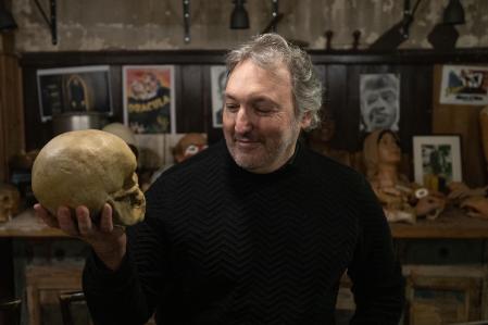 Carlos Zanón, escritor y comisario del festival literario BCNegra, que este martes ha presentado su programa