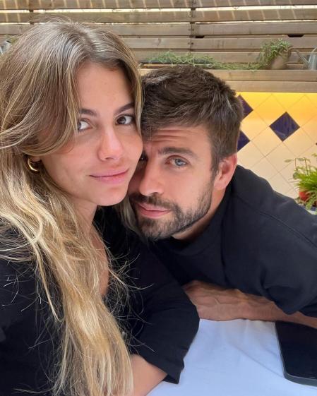 Gerard Piqué y Clara Chía posan por primera vez en Instagram.