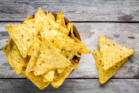 Los nachos son uno de los snacks salados más populares