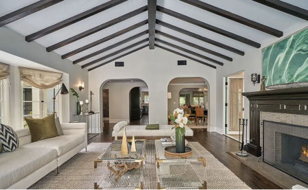 El salón principal, en la primera planta.