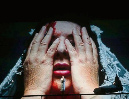 Passi de gràfics de '7 deaths of Maria Callas', l'espectacle de Marina Abramovic Gran Teatre del Liceu Miquel González / Shooting