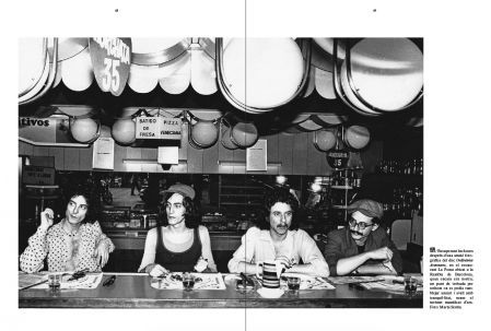 En el restaurante La Poma de Barcelona, en 1979