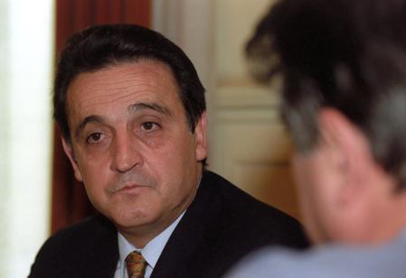 José María Enríquez Negreira, durante una entrevista que concedió a la agencia Efe en 1994