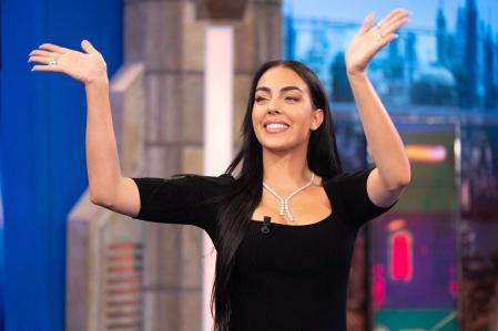 Georgina Rodríguez en su visita a 'El Hormiguero'