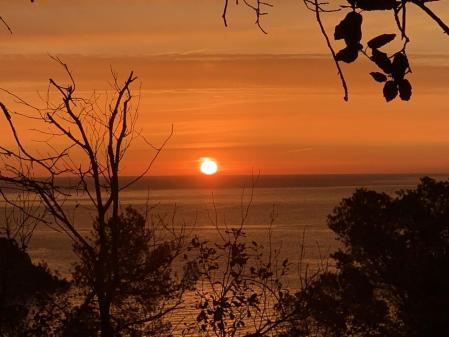 Amanecer en Tossa de Mar.
