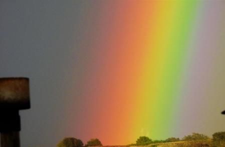 Arco iris en Torelló.