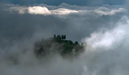 La isla de Santa Perpètua de Vespella.