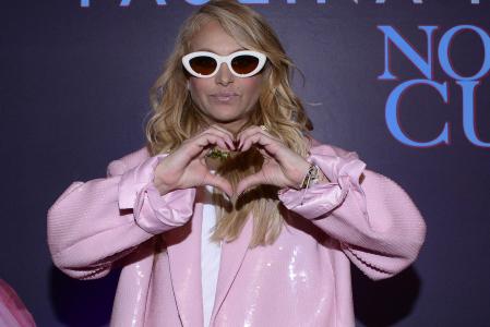 Singer Paulina Rubio during the photocall to promote their album No es Mi culpa on March 15, 2023 in Mexico City, Mexico.