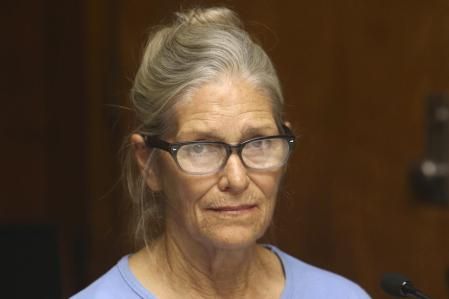 Leslie Van Houten durante una declaración en septiembre de 2017
