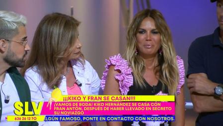Marta López en shock tras enterarse de que Kiko Hernández se casa con Fran Antón