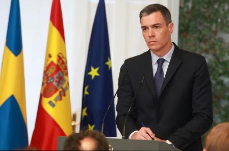 Pedro Sánchez en Moncloa