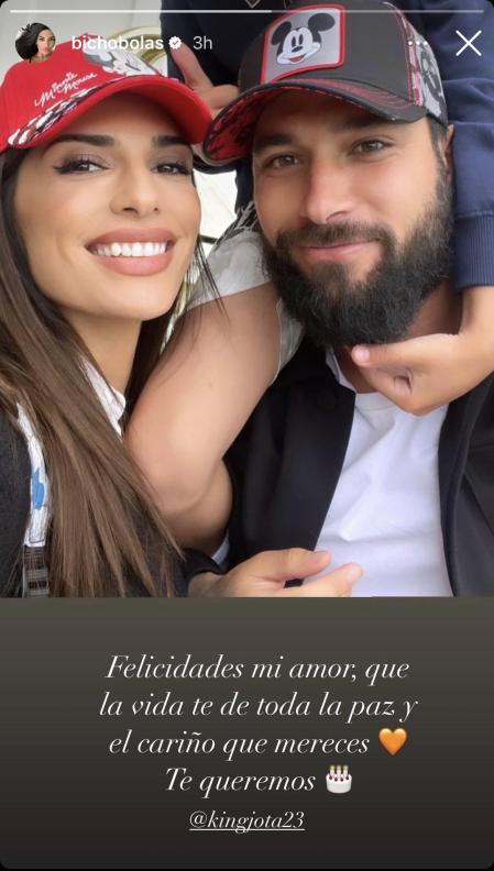 Miriam felicita a Jota Peleteiro