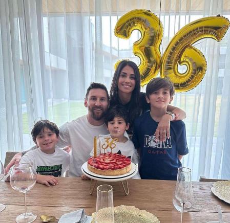Messi ha celebrado su cumpleaños en Rosario (Argentina)
