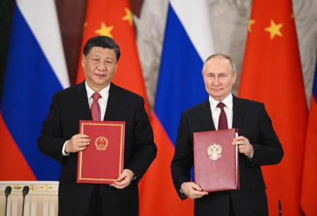 Xi Jinping y Putin, en una imagen juntos del pasado mes de marzo