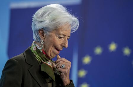La presidenta del Banco Central Europeo (BCE), Christine Lagarde